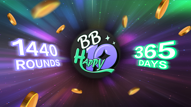 BB Happy 10-Diverse Selection of Gameplay with Draws Every Minute-669x376
